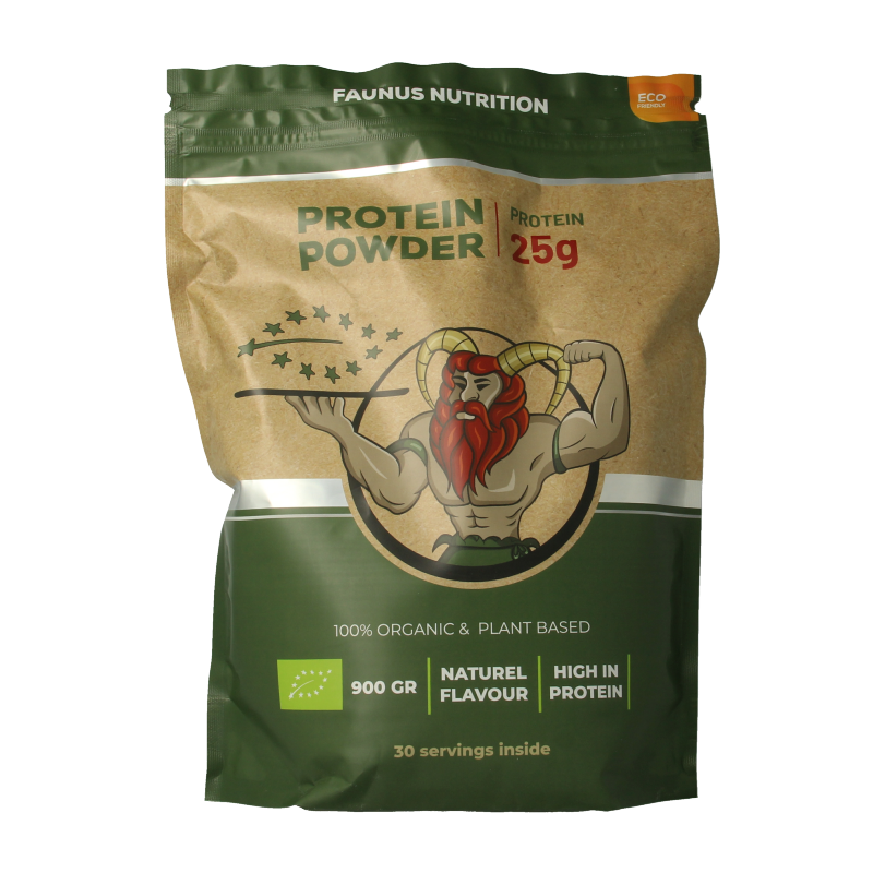 Faunus Nutrition Proteine gefermenteerd naturel bio 900.00 Gram