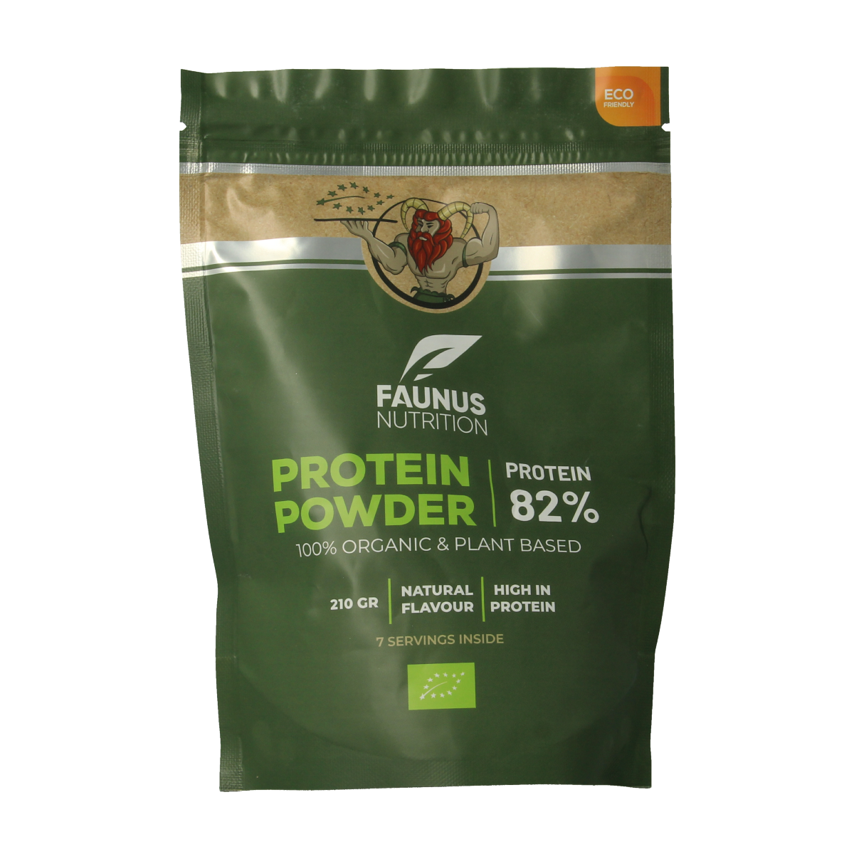 Faunus Nutrition Proteine gefermenteerd naturel bio 210.00 Gram