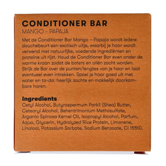 Shampoobars Conditioner bar mango papaja 45.00 Gram