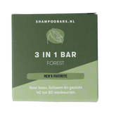 Shampoobars 3-in-1 Bar forest 60 Gram