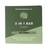 Shampoobars 3-in-1 Bar forest 60.00 Gram