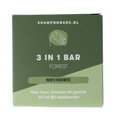 Shampoobars 3-in-1 Bar forest 60 Gram