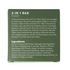 Shampoobars 3-in-1 Bar forest 60 Gram