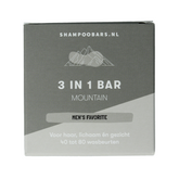 Shampoobars 3-in-1 Bar mountain 60.00 Gram