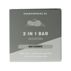 Shampoobars 3-in-1 Bar mountain 60.00 Gram