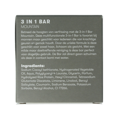 Shampoobars 3-in-1 Bar mountain 60.00 Gram