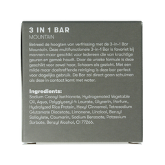Shampoobars 3-in-1 Bar mountain 60 Gram