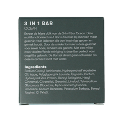 Shampoobars 3-in-1 Bar ocean 60.00 Gram