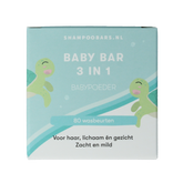 Shampoobars 3-in-1 Baby bar babypoeder 60.00 Gram