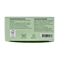 Shampoobars Mini shampoo & body bar aloe vera & komkommer 20.00 Gram