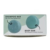 Shampoobars Mini shampoo & body bar eucalyptus & tea tree 20.00 Gram