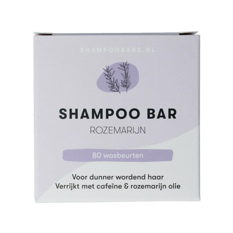 Shampoobars Shampoo bar rozemarijn 60 Gram
