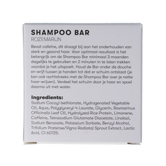 Shampoobars Shampoo bar rozemarijn 60.00 Gram
