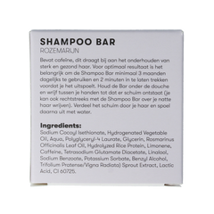 Shampoobars Shampoo bar rozemarijn 60.00 Gram
