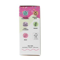 Shampoobars 3 in 1 bar birthday cake 60 Gram