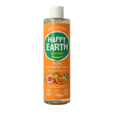 Happy Earth Pure showergel rose petitgrain 300 Milliliter