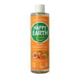 Happy Earth Pure showergel rose petitgrain 300.00 Milliliter