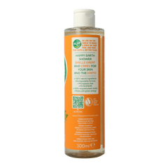 Happy Earth Pure showergel rose petitgrain 300.00 Milliliter