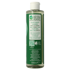 Happy Earth Douchegel bergamot cedarwood 300.00 Milliliter