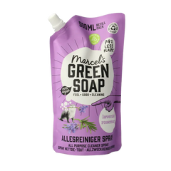 Marcel's Green Soap Allesreiniger lavendel & rozemarijn navulling 500 Milliliter