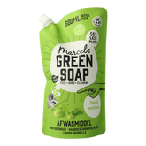Marcel's Green Soap Afwasmiddel basilicum & vertivert gras navulling 500.00 Milliliter