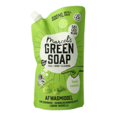 Marcel's Green Soap Afwasmiddel basilicum & vertivert gras navulling 500 Milliliter