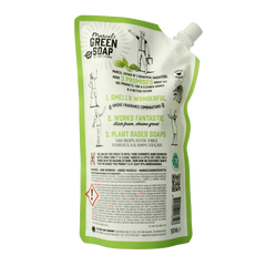 Marcel's Green Soap Afwasmiddel basilicum & vertivert gras navulling 500 Milliliter