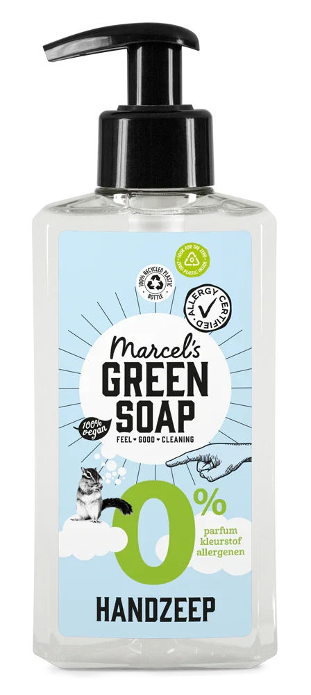 Marcel's Green Soap Handzeep 0% 250 Milliliter