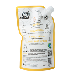 Marcel's Green Soap Wasverzachter vanille & katoen navulling 750 Milliliter