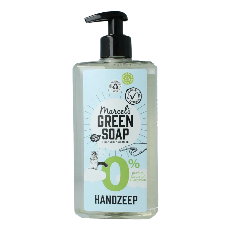 Marcel's Green Soap Handzeep 0% 500 Milliliter