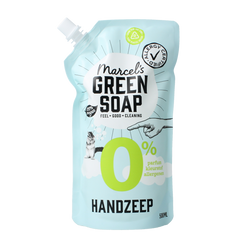 Marcel's Green Soap Handzeep 0% navulling 500.00 Milliliter