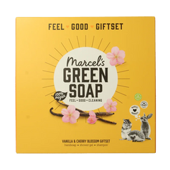 Marcel's Green Soap Giftset vanille & kersenbloesem 1 Set