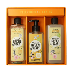 Marcel's Green Soap Giftset vanille & kersenbloesem 1 Set