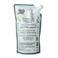 Marcel's Green Soap Handzeep bergamot & black pepper navul 500.00 Milliliter