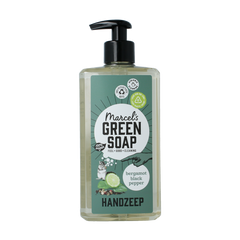Marcel's Green Soap Handzeep bergamot & black pepper 500.00 Milliliter