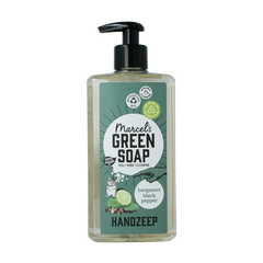 Marcel's Green Soap Handzeep bergamot & black pepper 500 Milliliter