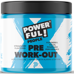 Powerful People Pre work-out strawberry 250.00 Gram