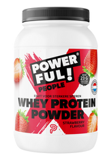 Powerful People Whey protein powder strawberry 400.00 Gram