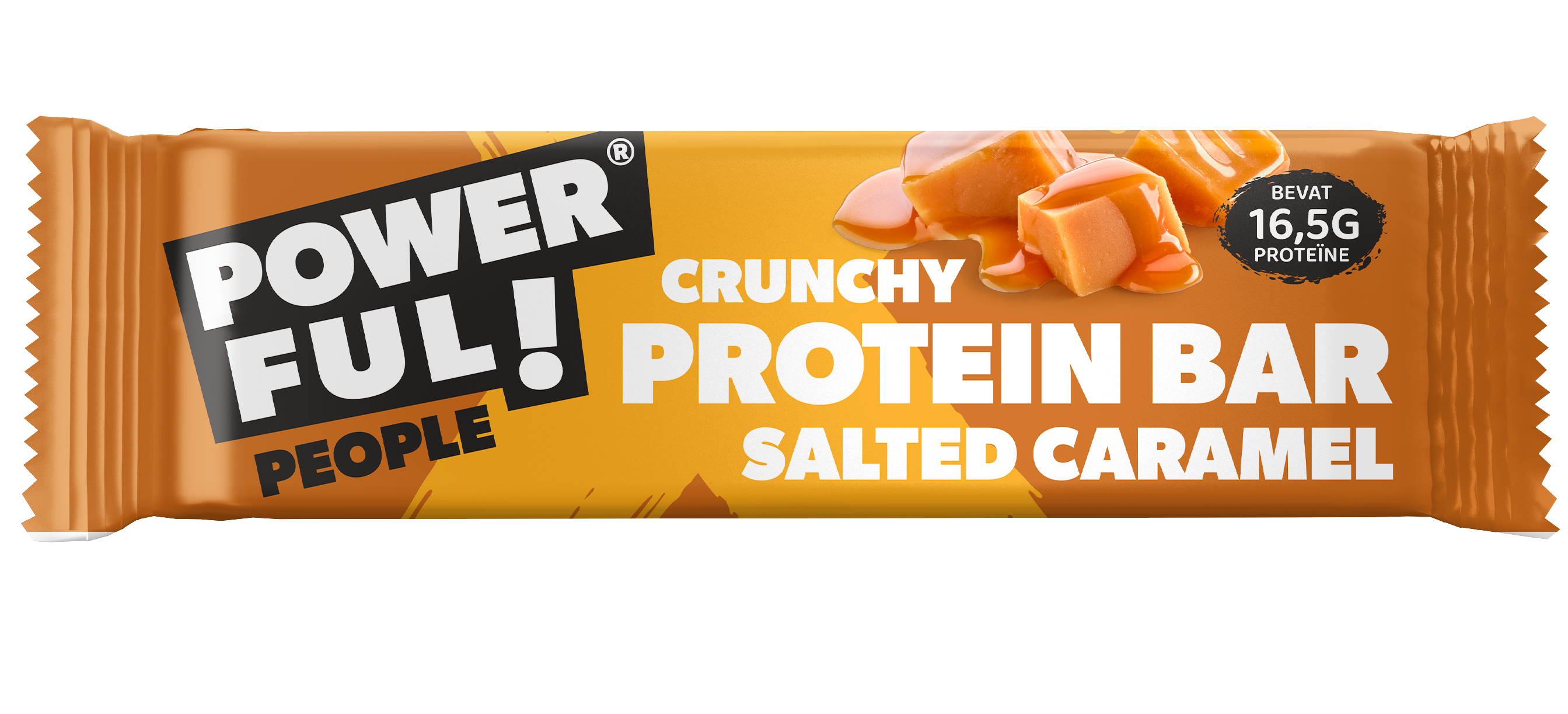 Powerful People Protein bar salted caramel 55 Gram