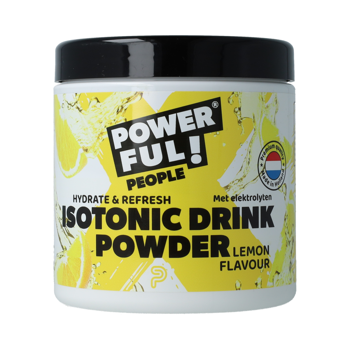 Powerful People Isotonic drink powder lemon flavour 250.00 Gram