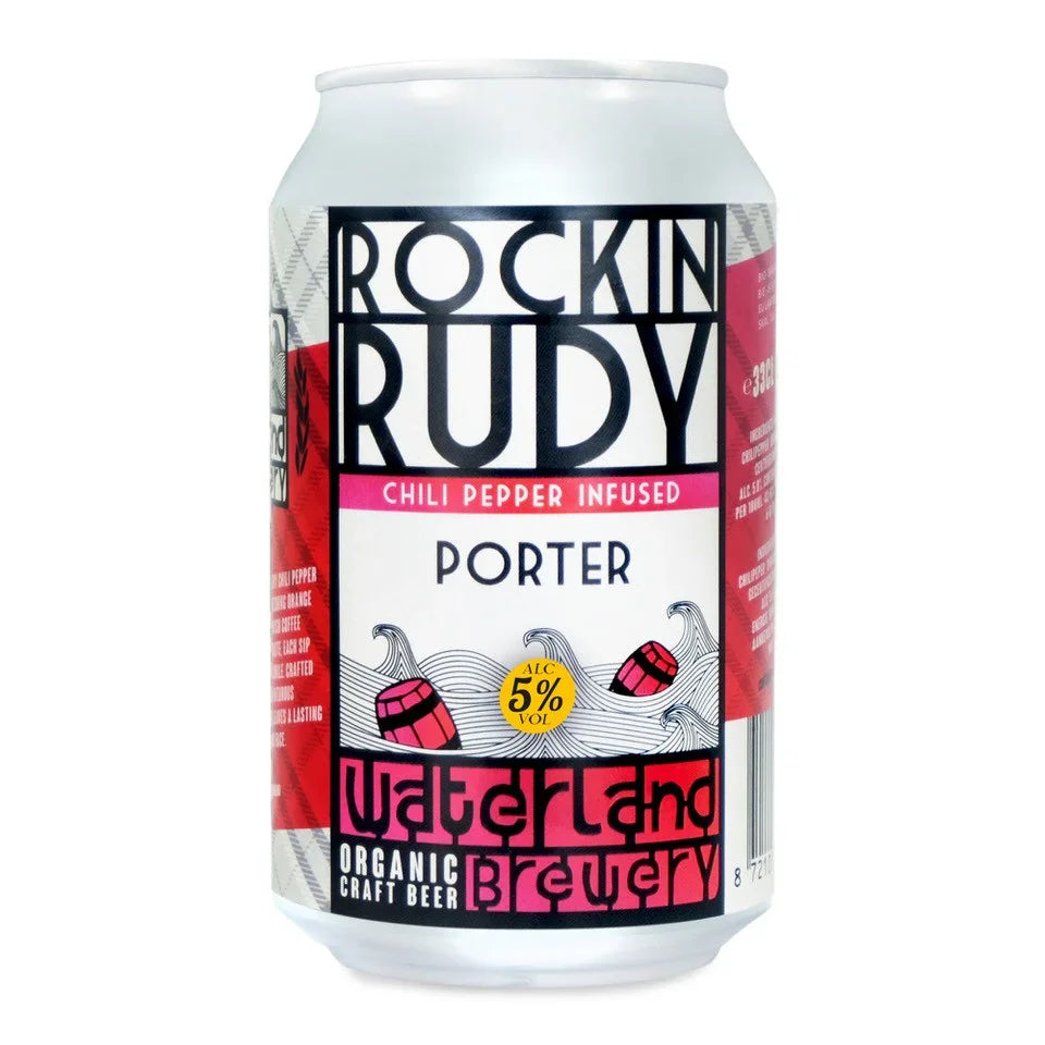 Waterland Brewery Porter rocking Rudy bio 330 Milliliter