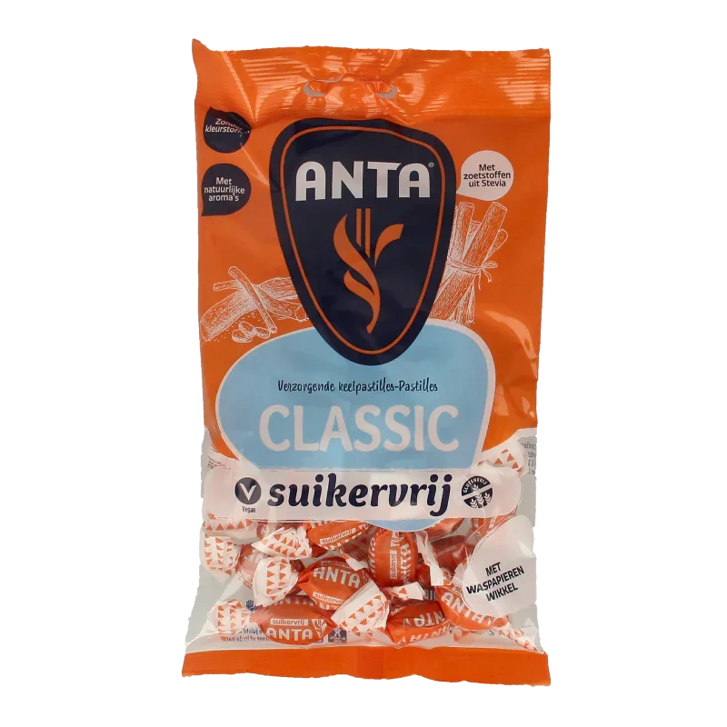 Anta Classic suikervrij met stevia 120.00 Gram