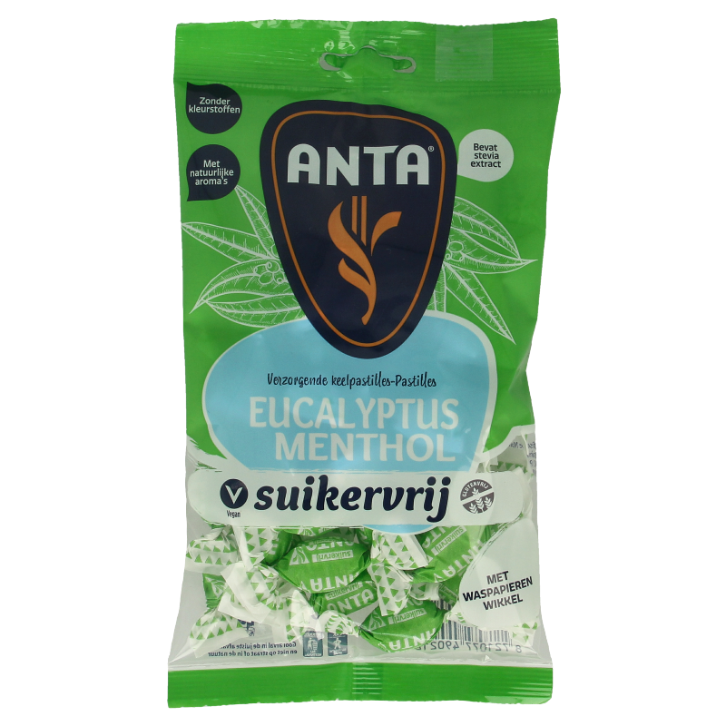 Anta Eucalyptus suikervrij met stevia 120 Gram