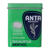 Anta Refresh eucalyptus menthol extra sterk suikervrij 72 Gram