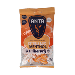 Anta Citrusmix menthol suikervrij 120.00 Gram
