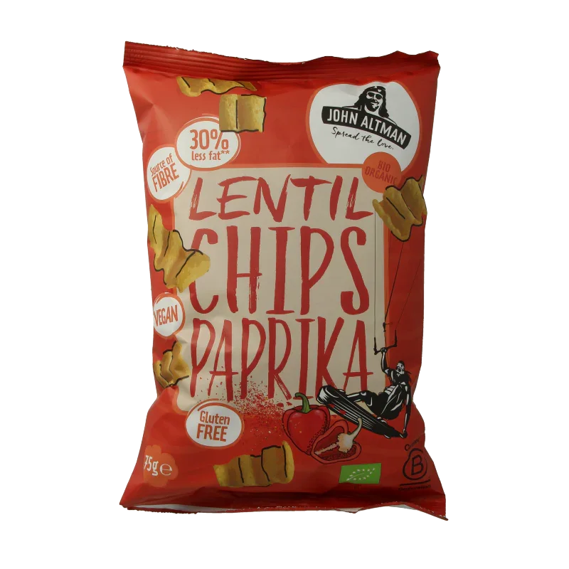 John Altman Linzen chips paprika bio 75 Gram