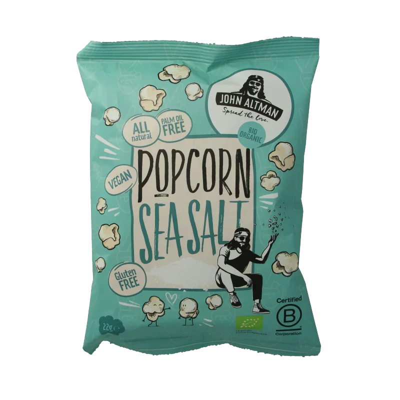 John Altman Popcorn sea salt bio 22 Gram