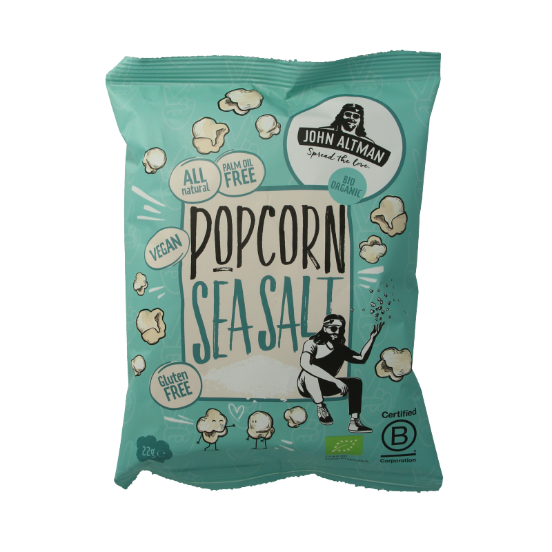 John Altman Popcorn sea salt bio 22 Gram
