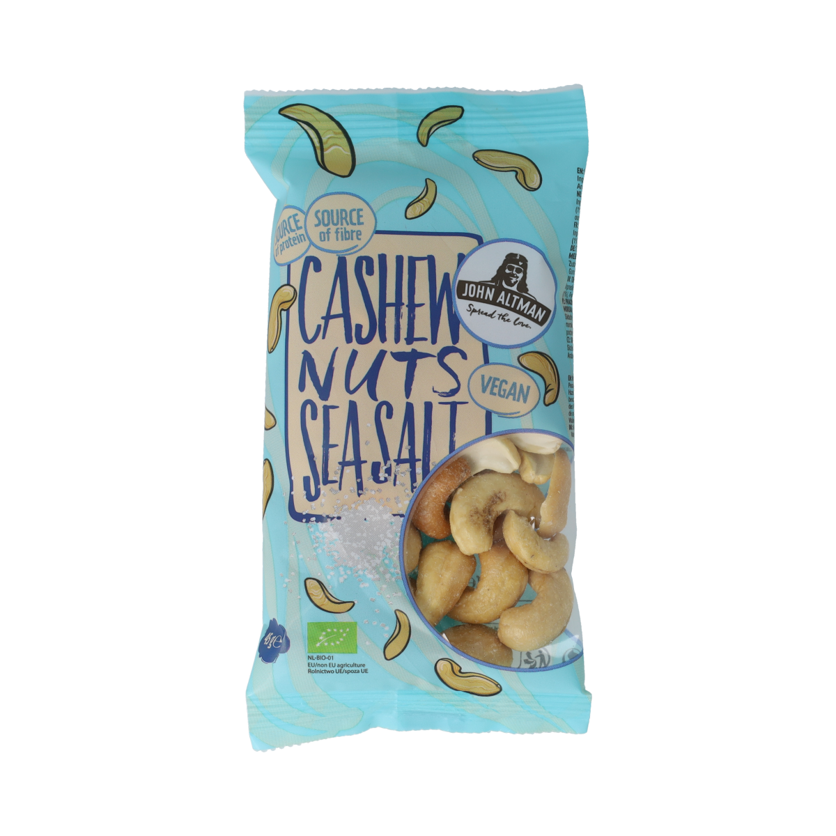 John Altman Cashew Nuts Organic Sea Salt 45.00 Gram