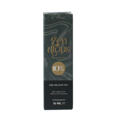 Zendrops CBD olie 10% hennepzaadolie 10.00 Milliliter